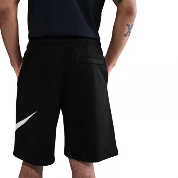 Pánske teplákové kraťasy NIKE M NK CLUB BB SHORT GX BLACK BLACK WHITE
