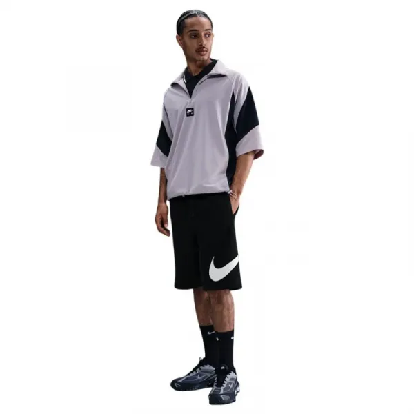 Pánske teplákové kraťasy NIKE M NK CLUB BB SHORT GX BLACK BLACK WHITE