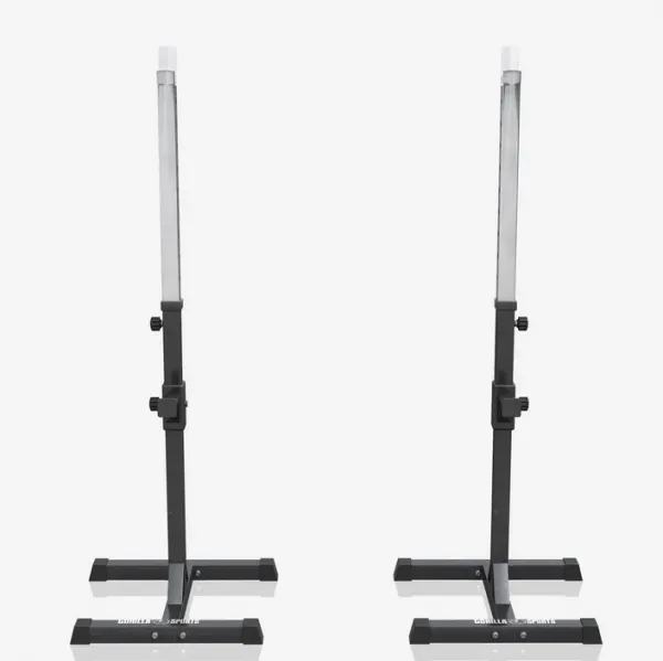 Gorilla Sports Stojan na veľkú tyč, polohovateľný, 160 cm
