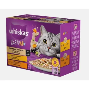 Whiskas Kapsička pre mačky hydinové v šťave, 12 x 85 g