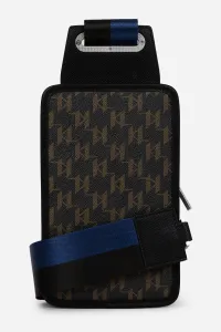 Crossbody Karl Lagerfeld K/Monogram Kanvas Slingbag Black-Brown