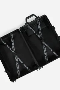 Kufor Karl Lagerfeld K/Monogram Kanvas Trolley Black-Brown