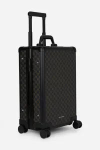 Kufor Karl Lagerfeld K/Monogram Kanvas Trolley Black-Brown