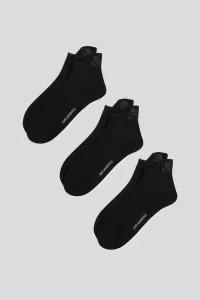 Ponožky Karl Lagerfeld K/Kameo Logo Sneaker Sock 3P Black