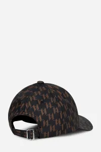 Šiltovka Karl Lagerfeld K/Essential Monogram Cap Black-Brown