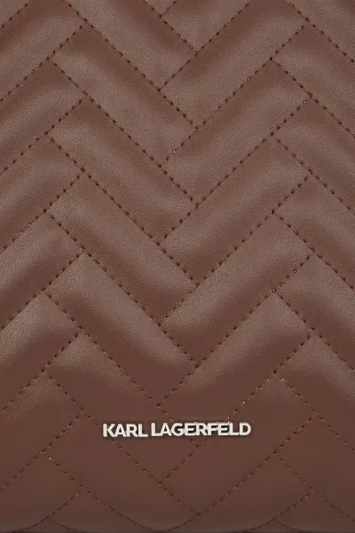 Kabelka Karl Lagerfeld K/Brick Md Tote Dark Friar Brown