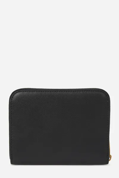 Peňaženka Karl Lagerfeld K/Autograph Md Zip Wallet Gp Black/Gold