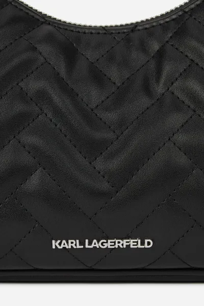 Kabelka Karl Lagerfeld K/Brick Zip Shoulder Bag Black