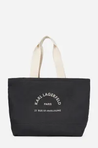 Taška Karl Lagerfeld Rope Aop Rev Shopper White/Black