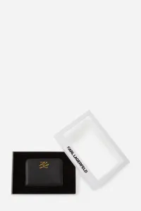 Peňaženka Karl Lagerfeld K/Autograph Md Zip Wallet Gp Black/Gold