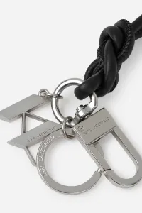 Kľúčenka Karl Lagerfeld K/Monogram Knot Keychain Black