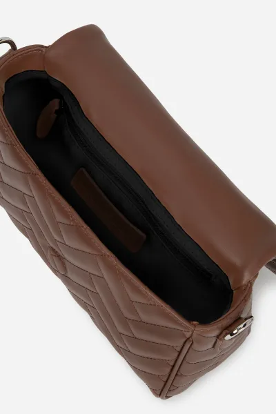 Crossbody Karl Lagerfeld K/Brick Flap Crossbody Dark Friar Brown