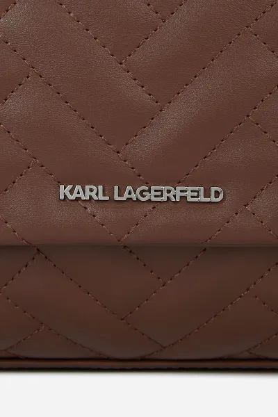 Crossbody Karl Lagerfeld K/Brick Flap Crossbody Dark Friar Brown