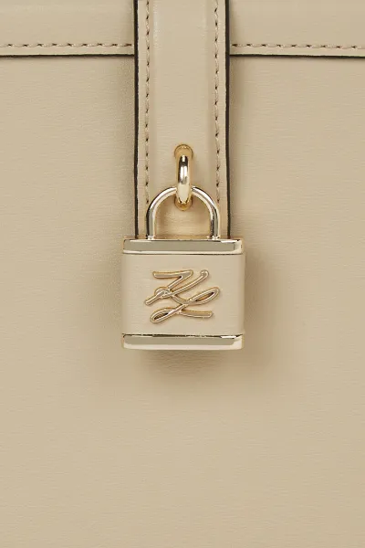 Kabelka Karl Lagerfeld K/Autograph Padlock Sm Trunk Safari