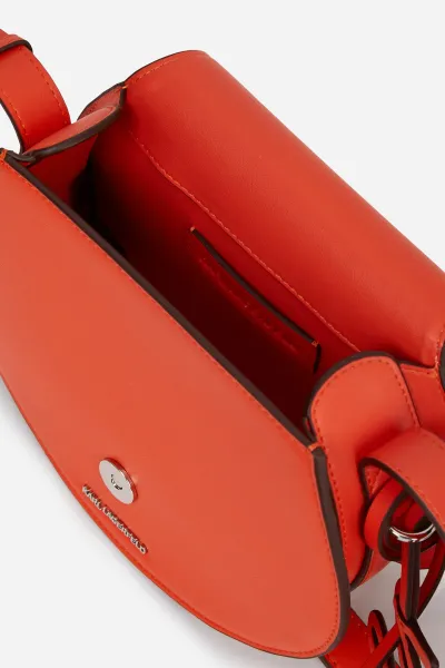 Crossbody Karl Lagerfeld K/Wellen Saddle Bag Grapefruit