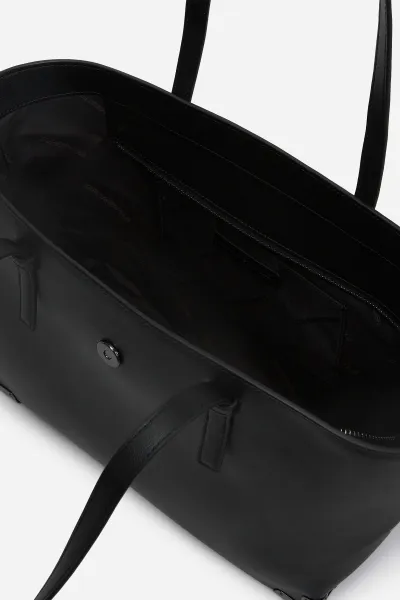 Kabelka Karl Lagerfeld K/Trunk Md Tote Black-Nickel