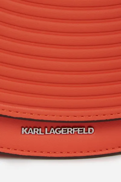 Crossbody Karl Lagerfeld K/Wellen Saddle Bag Grapefruit