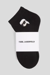 Ponožky Karl Lagerfeld K/Ikon Sneaker Sock 3P Black/White/Grey