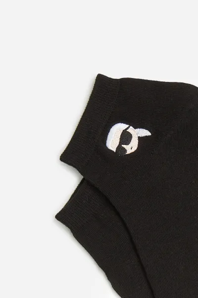 Ponožky Karl Lagerfeld K/Ikon Sneaker Sock 3P Black/White/Grey