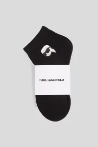 Ponožky Karl Lagerfeld K/Ikon Sneaker Sock 3P Black/White/Grey
