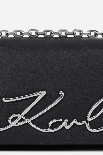 Kabelka Karl Lagerfeld K/Signature 2.0 Sl Sm Cb Stud Black Embellishment