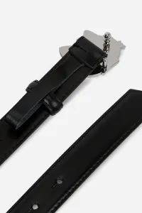 Opasok Karl Lagerfeld Ikon Choupette Belt Black