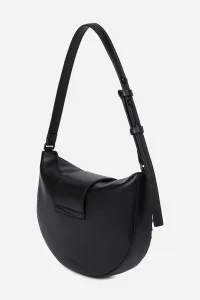 Kabelka Karl Lagerfeld K/Signature Fl Halfmoon Sb Stu Black Embellishment