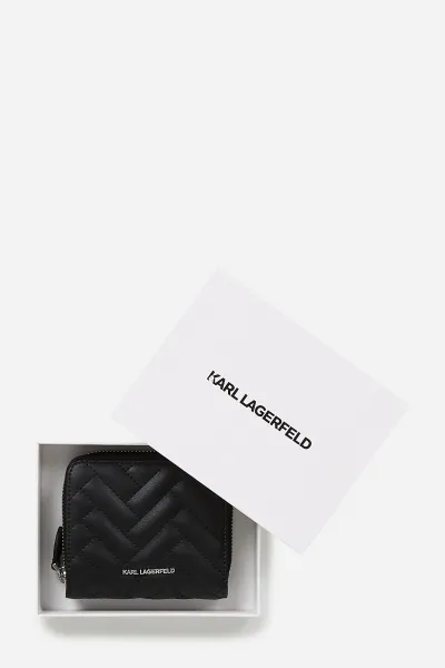 Peňaženka Karl Lagerfeld K/Brick Md Bifold Wallet Black