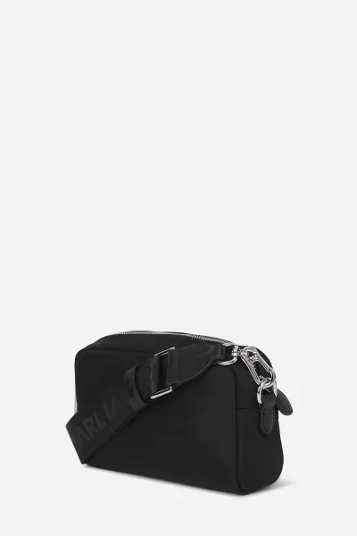 Crossbody Karl Lagerfeld Ikon Nylon Slim Camera Bag Black