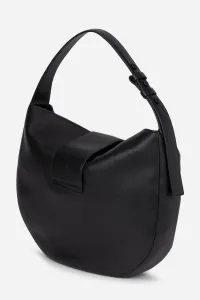 Kabelka Karl Lagerfeld K/Signature Fl Halfmoon Shb Xl Black-Nickel