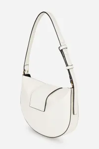 Kabelka Karl Lagerfeld K/Signature Fl Halfmoon Shb Off White