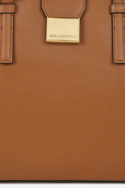 Kabelka Karl Lagerfeld K/Trunk Sm Tote Dark Tan