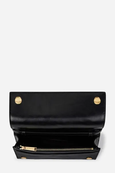 Peňaženka Karl Lagerfeld K/Ville Cb Wallet Studs Black/Gold