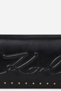 Peňaženka Karl Lagerfeld K/Ville Cb Wallet Studs Black/Gold