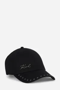 Bavlnená šiltovka Karl Lagerfeld K/SIGNATURE