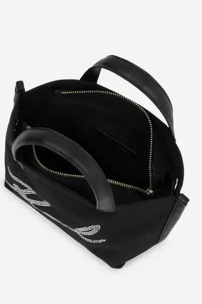 Kabelka Karl Lagerfeld K/Signature E/W Rh Mn Shopper Black Embellishment