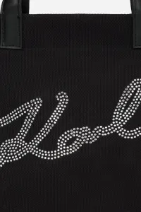 Kabelka Karl Lagerfeld K/Signature E/W Rh Mn Shopper Black Embellishment