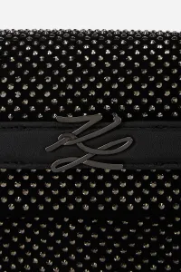 Kabelka Karl Lagerfeld K/Autograph Sm Top Handle Rhin Black Embellishment
