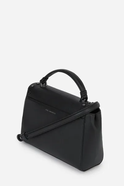 Kabelka Karl Lagerfeld K/Autograph Sm Top Handle Stud Black Embellishment