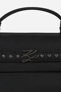 Kabelka Karl Lagerfeld K/Autograph Sm Top Handle Stud Black Embellishment