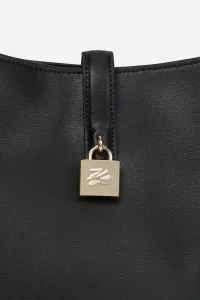Kabelka Karl Lagerfeld K/Autograph Padlock Hobo Black/Gold