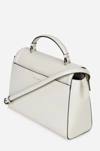 Kabelka Karl Lagerfeld K/Autograph Md Top Handle Off White