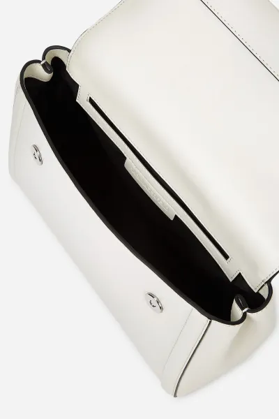 Kabelka Karl Lagerfeld K/Autograph Md Top Handle Off White