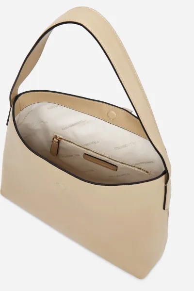 Kabelka Karl Lagerfeld K/Autograph Padlock Hobo Safari