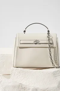 Kabelka Karl Lagerfeld K/Autograph Md Top Handle Off White
