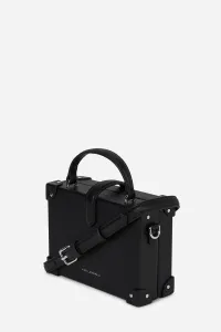 Kabelka Karl Lagerfeld K/Autograph Padlock Sm Trunk Black-Nickel
