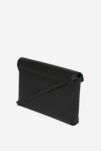 Peňaženka Karl Lagerfeld Ikon Smooth Crossbody Wallet Black