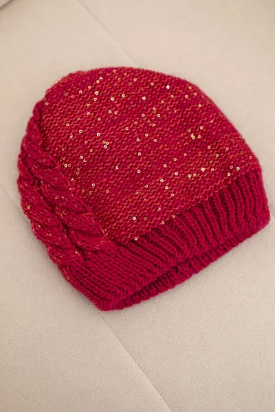 Dámska čiapka Amira K359 fuchsia