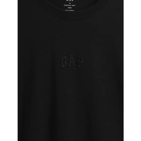 GAP V-FRCH MINI LOGO TEE Pánske tričko, čierna, veľkosť