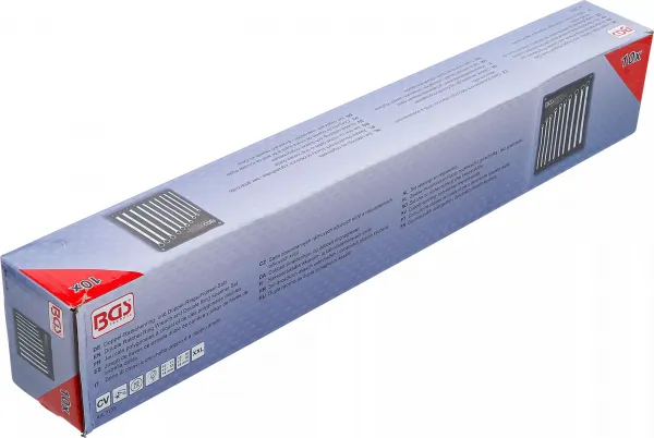 BGS Technics BGS sada račňových očkových kľúčov extra dlhé 10–19 mm – 10 dielna